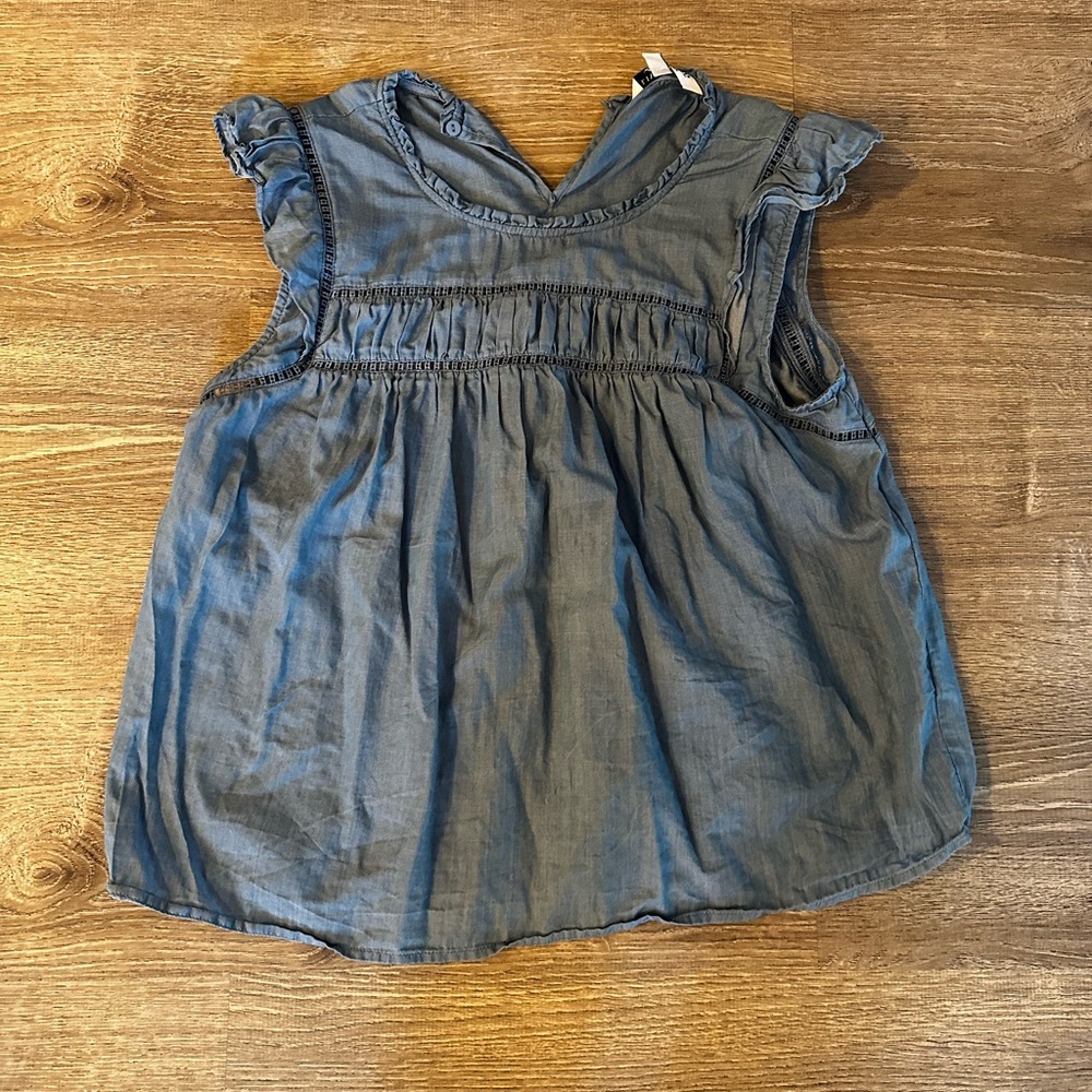 Liverpool Blue Blouse - Never Worn - Size Small